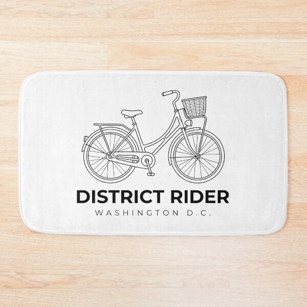 Artikelvorschau, District Rider Washington DC Klassisches Fahrrad entworfen und verkauft von Fenay Designs.