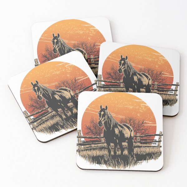 Item preview, Horse in field designed and sold by Tragedyshop.