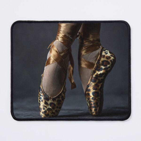 Item preview, Leopard Print Pointe Shoes – Fierce Ballet Aesthetic designed and sold by Swedeprep.