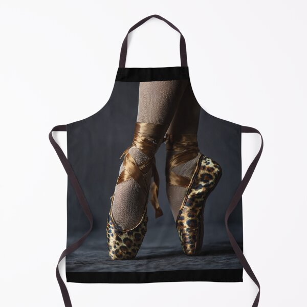Item preview, Leopard Print Pointe Shoes – Fierce Ballet Aesthetic designed and sold by Swedeprep.