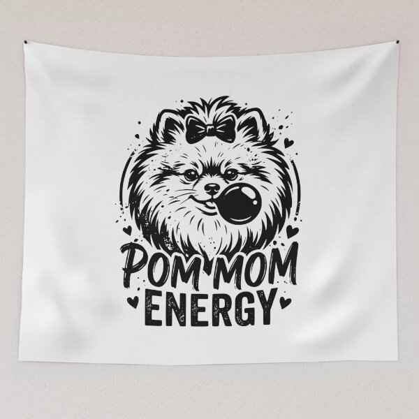 Item preview, Pomeranian Mom Leopard Bandana Fluffy Dog Bubble Gum Mother design , Cute Pom Mom Gift, Dog Lover designed and sold by AsturShop.
