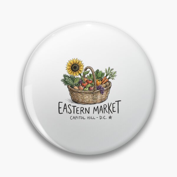 Artikelvorschau, Eastern Market Capitol Hill DC Frischwarenkorb entworfen und verkauft von Fenay Designs.