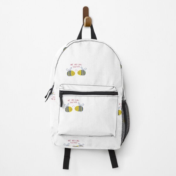 Item preview, Cute Kawaii Bees We Bee-Long Together Pun Art designed and sold by meri3465.