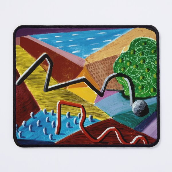 Item preview, David Hockney - David Hockney - David Hockney (78) - Vibrant California Pool – Pop Art Print Inspired by David Hockney designed and sold by KirstenShShop.