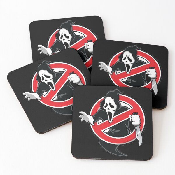 Item preview, No Ghostface Allowed - Ghostbusters x Scream Mashup designed and sold by Radhestore.