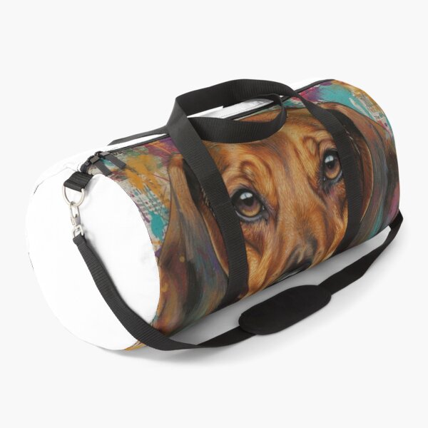 Item preview, Dachshund Dog Portrait - Vibrant Street Art Style Digital Artwork  designed and sold by Stick-Shop9.
