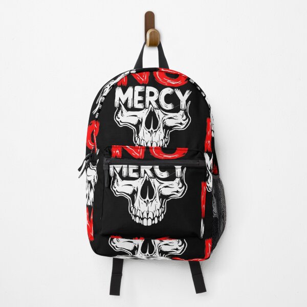 Item preview, No Mercy Skull Dark Typography Graphic Design designed and sold by Bubble-Bay Shop.