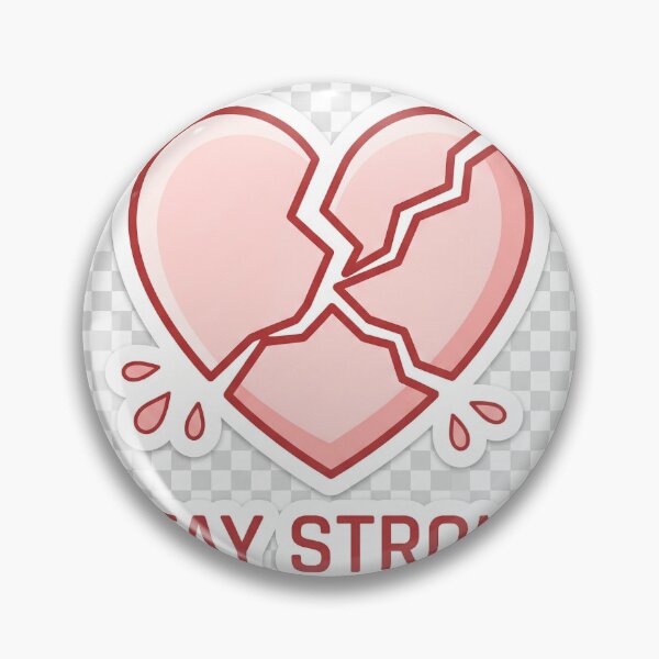 Item preview, Stay Strong – Emotional Healing Sticker designed and sold by ArtNestStudio24.