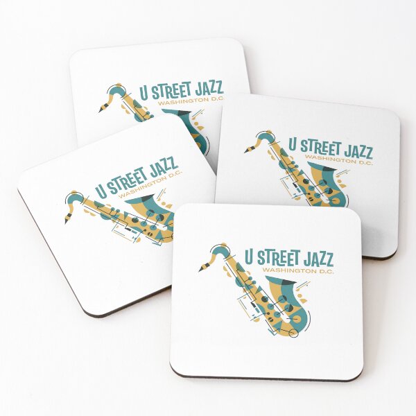 Item preview, U Street Jazz Washington DC Abstract Saxophone designed and sold by Fenay Designs.