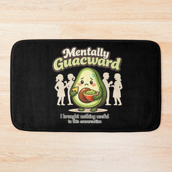 Item preview, Mentally Guacward Funny Avocado Pun T-Shirt - Introvert Social Anxiety Gift designed and sold by Cree8if.