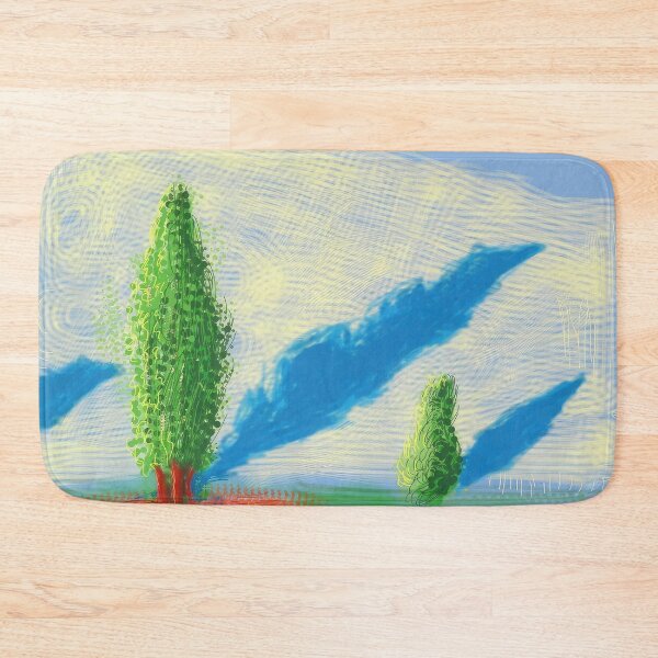 Item preview, David Hockney - David Hockney - David Hockney (82) - Vibrant California Pool – Pop Art Print Inspired by David Hockney designed and sold by KirstenShShop.