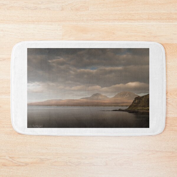 Item preview, Isle of Jura from Bunnahabhain Pier - Islay Whisky Travel Art designed and sold by PhotoPhoto.
