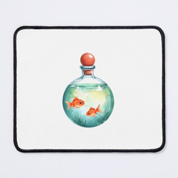 Item preview, Goldfish in a bottle designed and sold by uunaa.