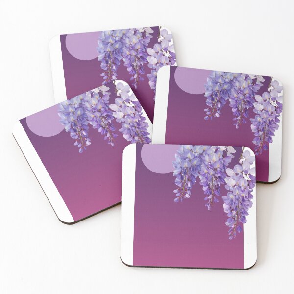 Item preview, Wisteria Botanical Print, Purple Floral Watercolour Wall Art designed and sold by PetaleetPalette.