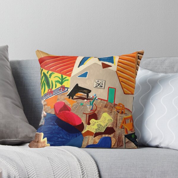 Item preview, David Hockney - David Hockney - David Hockney (88) - Vibrant California Pool – Pop Art Print Inspired by David Hockney designed and sold by KirstenShShop.