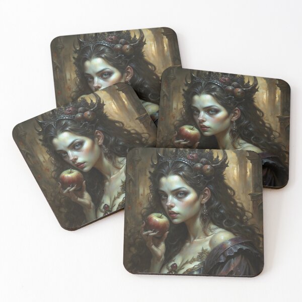 Item preview, Dark Queen with Forbidden Fruit Portrait designed and sold by DarkHolyQueen.