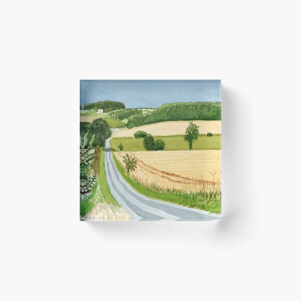Item preview, David Hockney - David Hockney - David Hockney (89) - Vibrant California Pool – Pop Art Print Inspired by David Hockney designed and sold by KirstenShShop.