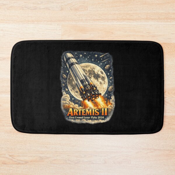 Artikelvorschau, Artemis 2 2026 Vintage Art entworfen und verkauft von SuePFields.