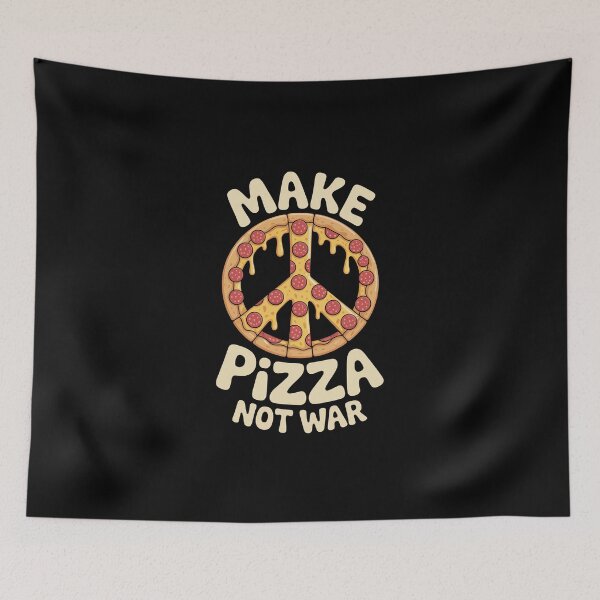 Item preview, Make Pizza Not War designed and sold by jkrphoto.