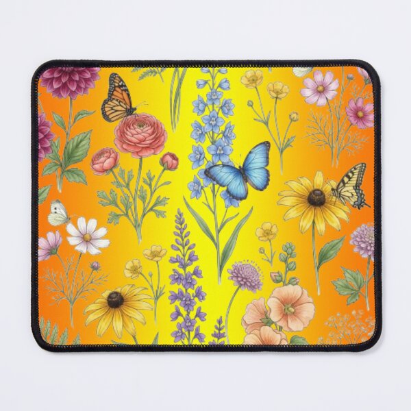 Item preview, Bold Sunset Gradient Botanical Pattern designed and sold by BLUESKY11a.