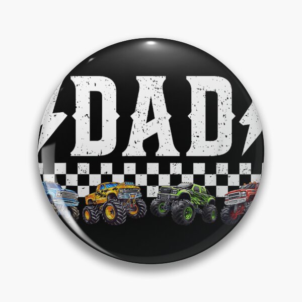 Item preview, Cool Monster Truck Dad Checkered Flag Racing Father's Day Off Road Adventure designed and sold by CiranoSkasnot.