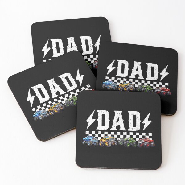 Item preview, Cool Monster Truck Dad Checkered Flag Racing Father's Day Off Road Adventure designed and sold by CiranoSkasnot.