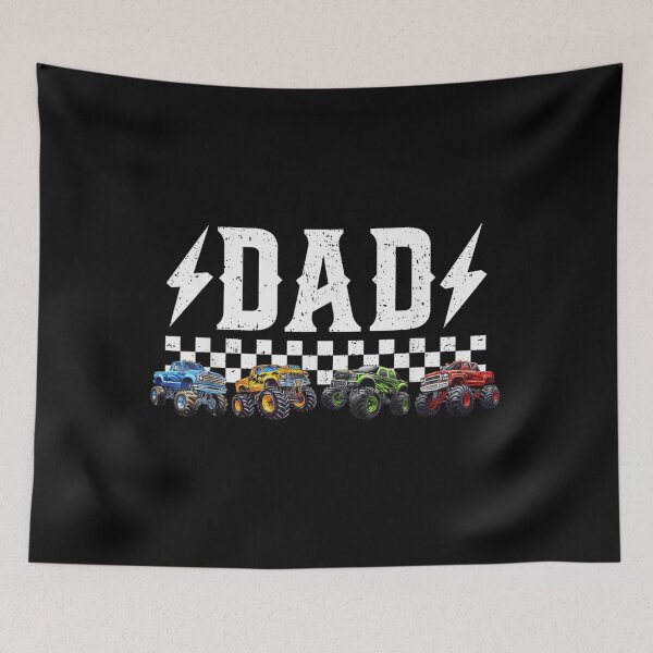 Item preview, Cool Monster Truck Dad Checkered Flag Racing Father's Day Off Road Adventure designed and sold by CiranoSkasnot.