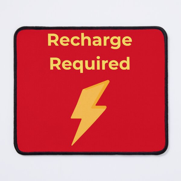 Item preview, Recharge Required designed and sold by WilAugusta.