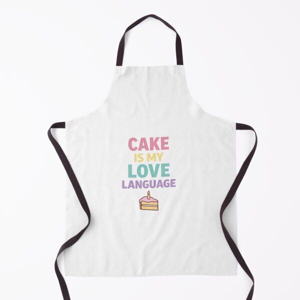 Item preview, Cake Is My Love Language – Funny Dessert Lover Quote Design designed and sold by rushaib.