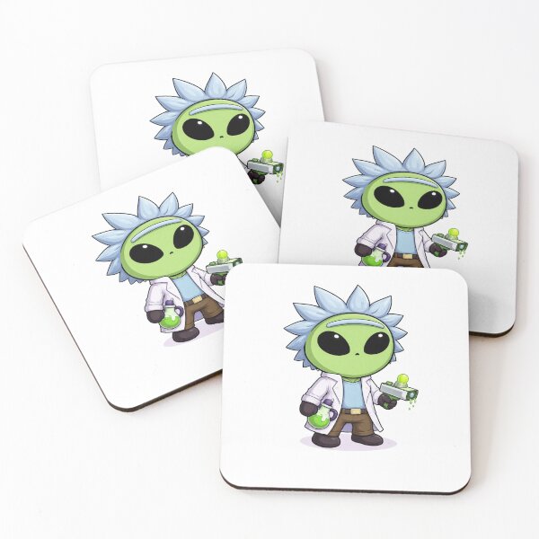 Item preview, Scientist Alien Chibi | Cute Sci-Fi Character designed and sold by fedetrev.