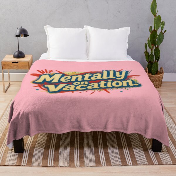 Item preview, “Mentally on vacation.” designed and sold by Grixel's Paang Gala Shop.