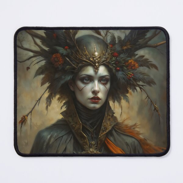 Item preview, Forest Queen of the Goths Dark Portrait designed and sold by DarkHolyQueen.