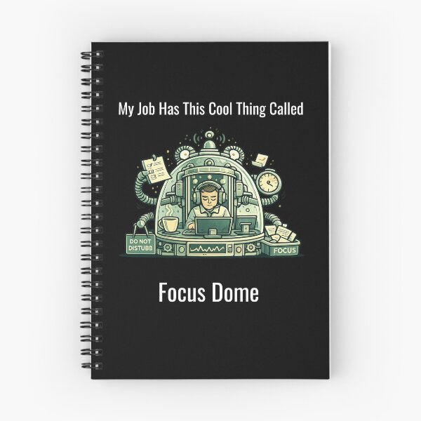 Item preview, My Job Has This Cool Thing Called Focus Dome – Funny Work Humor Design designed and sold by SillentDesign.