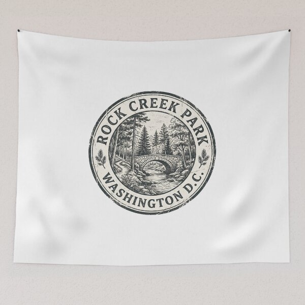 Item preview, Rock Creek Park Washington DC Vintage Nature Badge designed and sold by Fenay Designs.