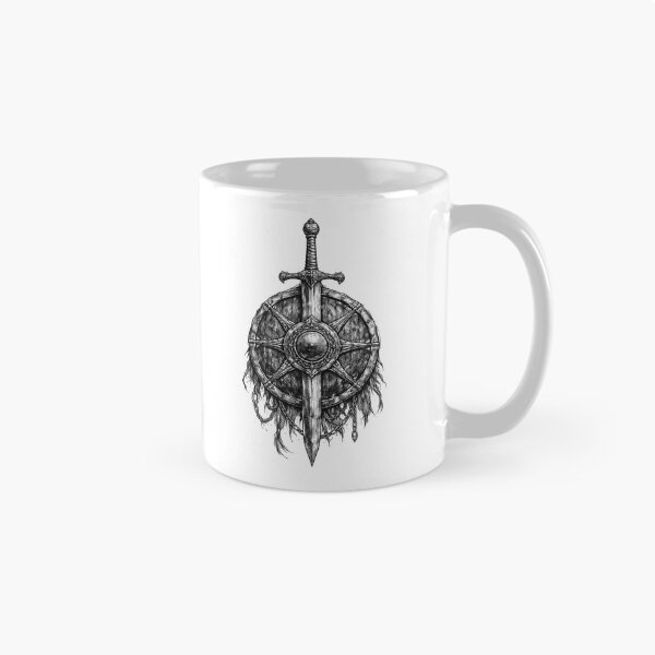 Item preview, Sword and Shield – Warrior Emblem Design designed and sold by Express Culture.