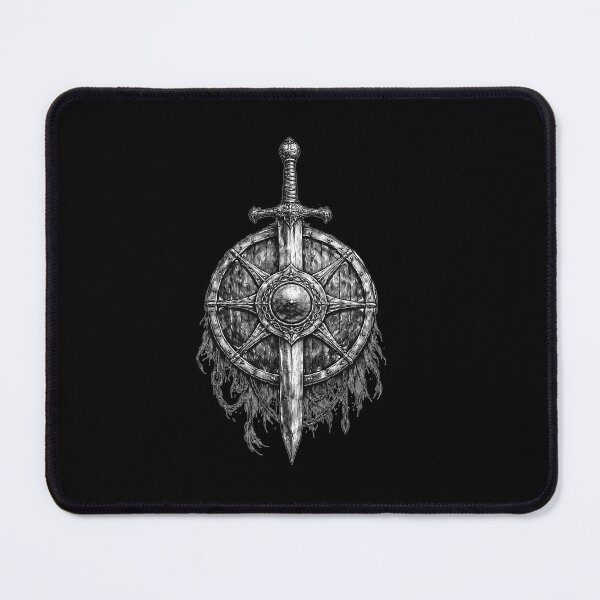 Item preview, Sword and Shield – Warrior Emblem Design designed and sold by Express Culture.