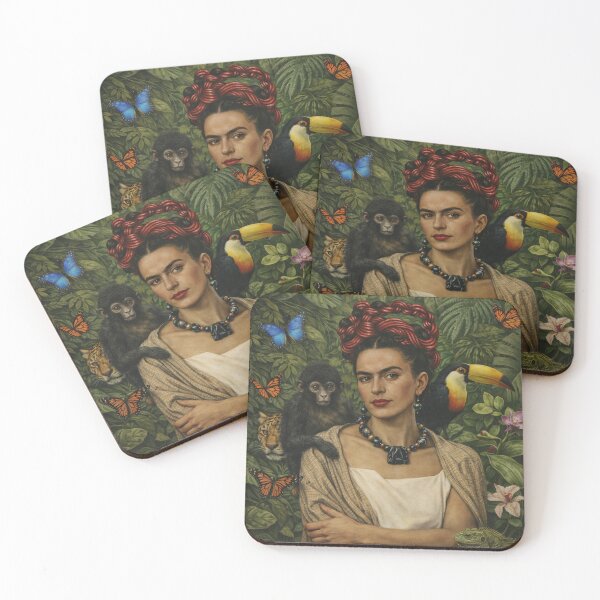 Item preview, Frida Kahlo Red Ribbon designed and sold by Muycote.