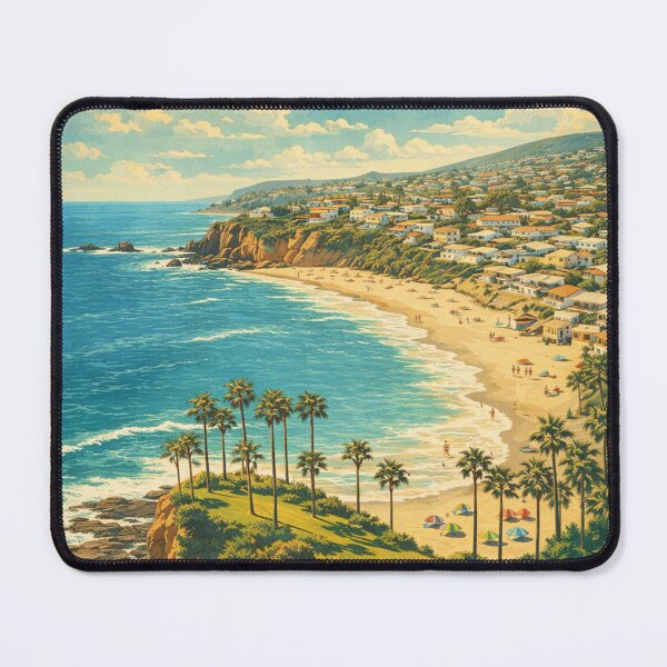 Item preview, Retro Laguna Beach Sunset designed and sold by vectcd.