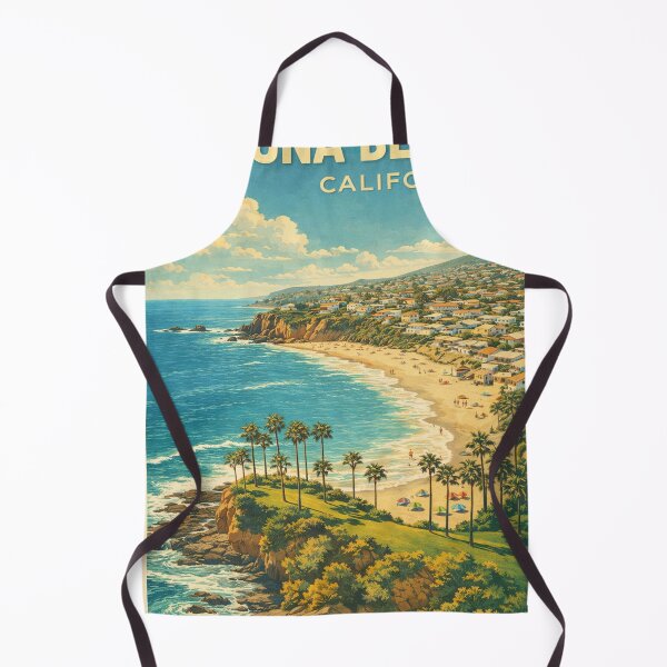 Item preview, Retro Laguna Beach Sunset designed and sold by vectcd.
