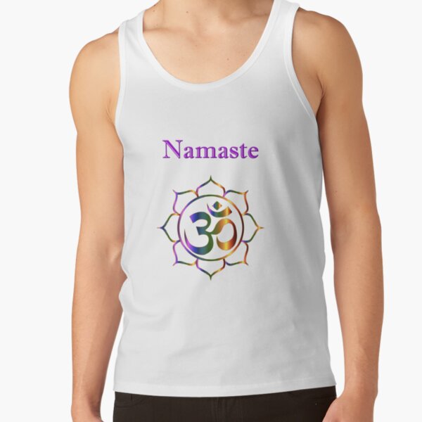 Namaste Yoga and Meditation Design Tank Top