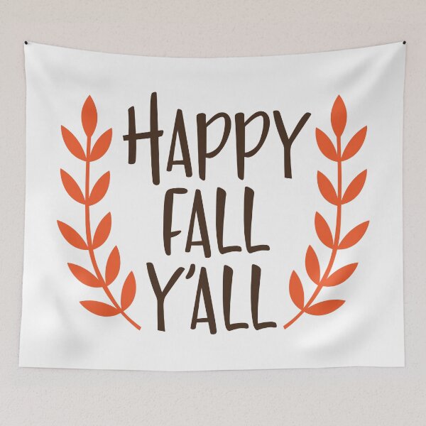 Item preview, Happy Fall Y'all designed and sold by Texas Southern Studio.