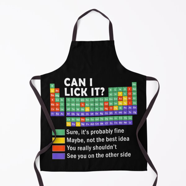 Item preview, Funny Science Teacher Periodic Table Can I Lick It Chemistry Humor Gift designed and sold by KistanosMeka.