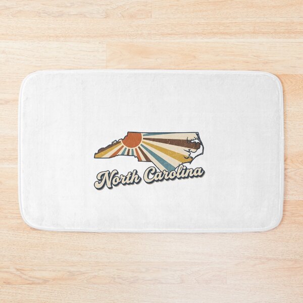 Item preview, North Carolina Retro Sunset State Silhouette – Vintage Distressed Design designed and sold by Paper Drip.