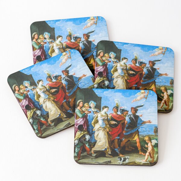 Item preview, The Abduction of Helena by Guido Reni Painting designed and sold by TheSoulOfArt.