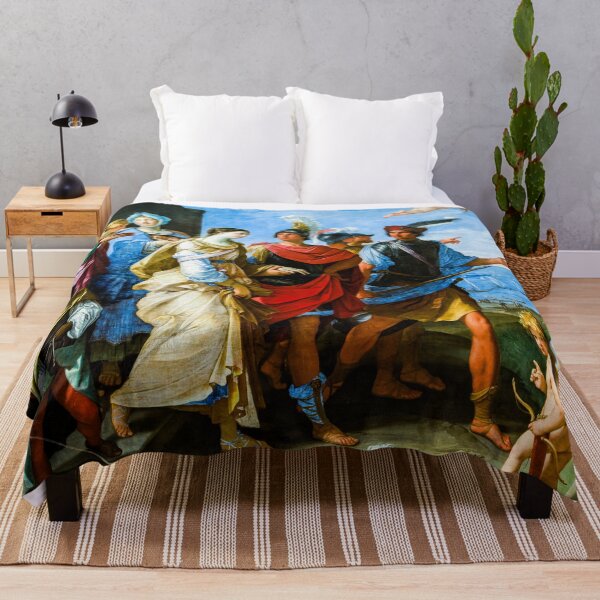 Item preview, The Abduction of Helena by Guido Reni Painting designed and sold by TheSoulOfArt.