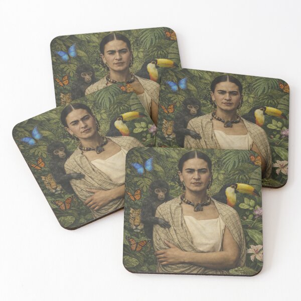 Item preview, Frida Kahlo Animals designed and sold by Muycote.