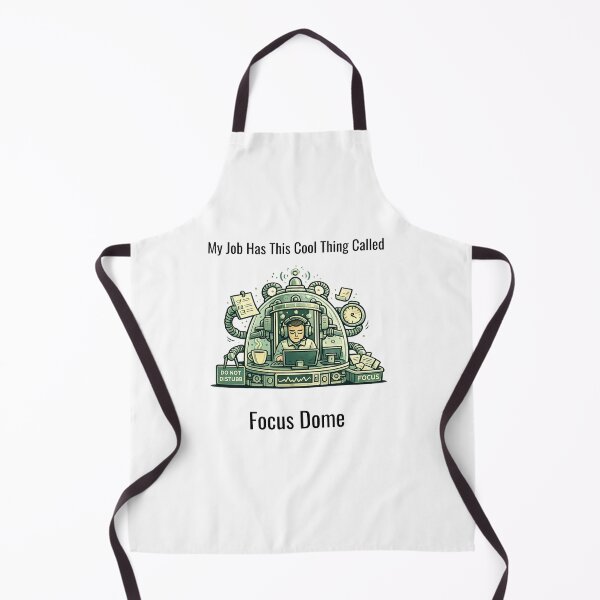 Item preview, Focus Dome – Funny Office Humor Productivity Design designed and sold by SillentDesign.