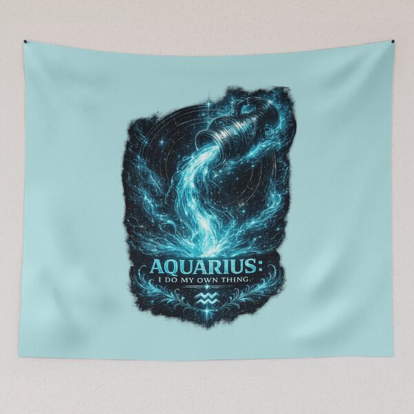 Item preview, Aquarius Zodiac Gift – I Do My Own Thing Aquarius Design designed and sold by Anyshca.