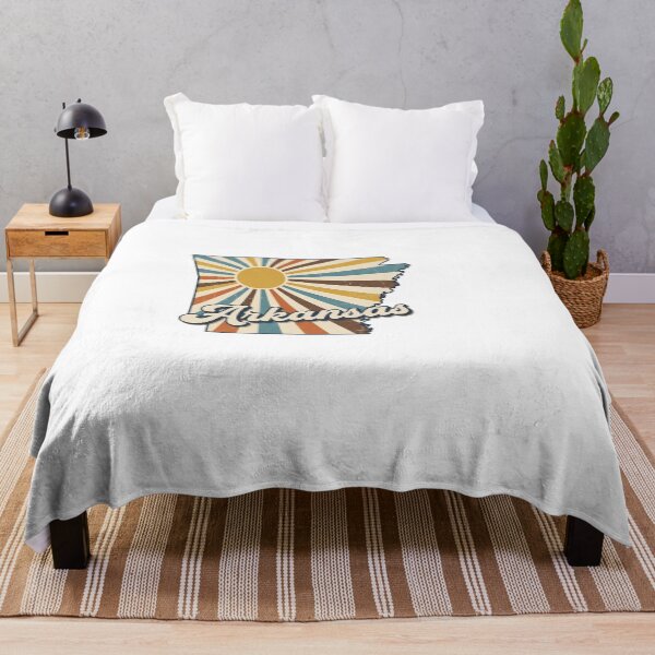 Item preview, Arkansas Retro Sunset State Silhouette – Vintage Distressed Design designed and sold by Paper Drip.