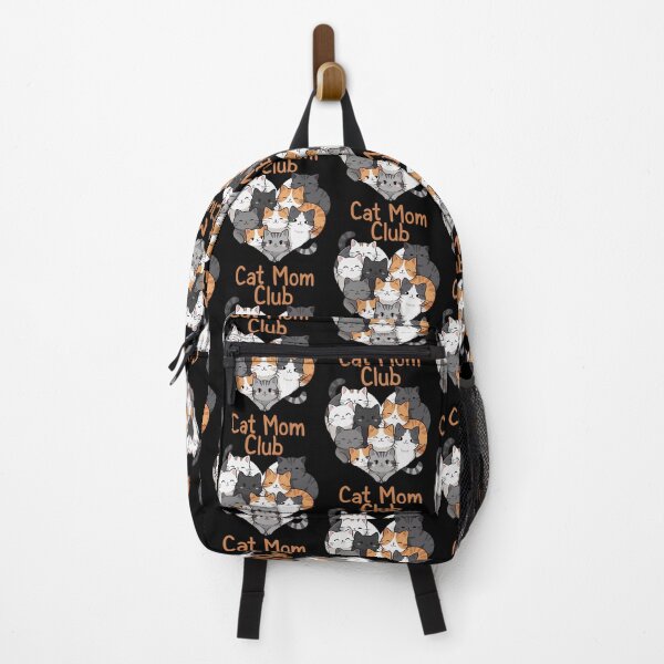 Item preview, Cat Mom Club - Cute Multi-Cat Heart Illustration for Proud Cat Ladies designed and sold by OuSfian1.